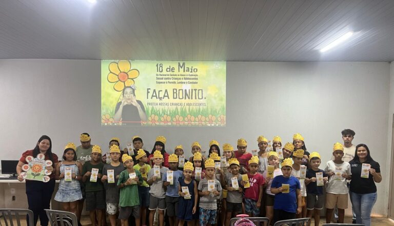 FAÇA BONITO: Proteja nossas crianças e adolescentes.